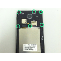 Замена задней камеры LG Escape (p870)
